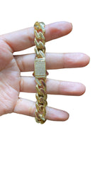 14kt gold bracelet for men