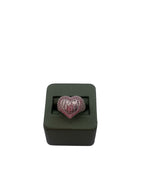 14kt gold heart ring